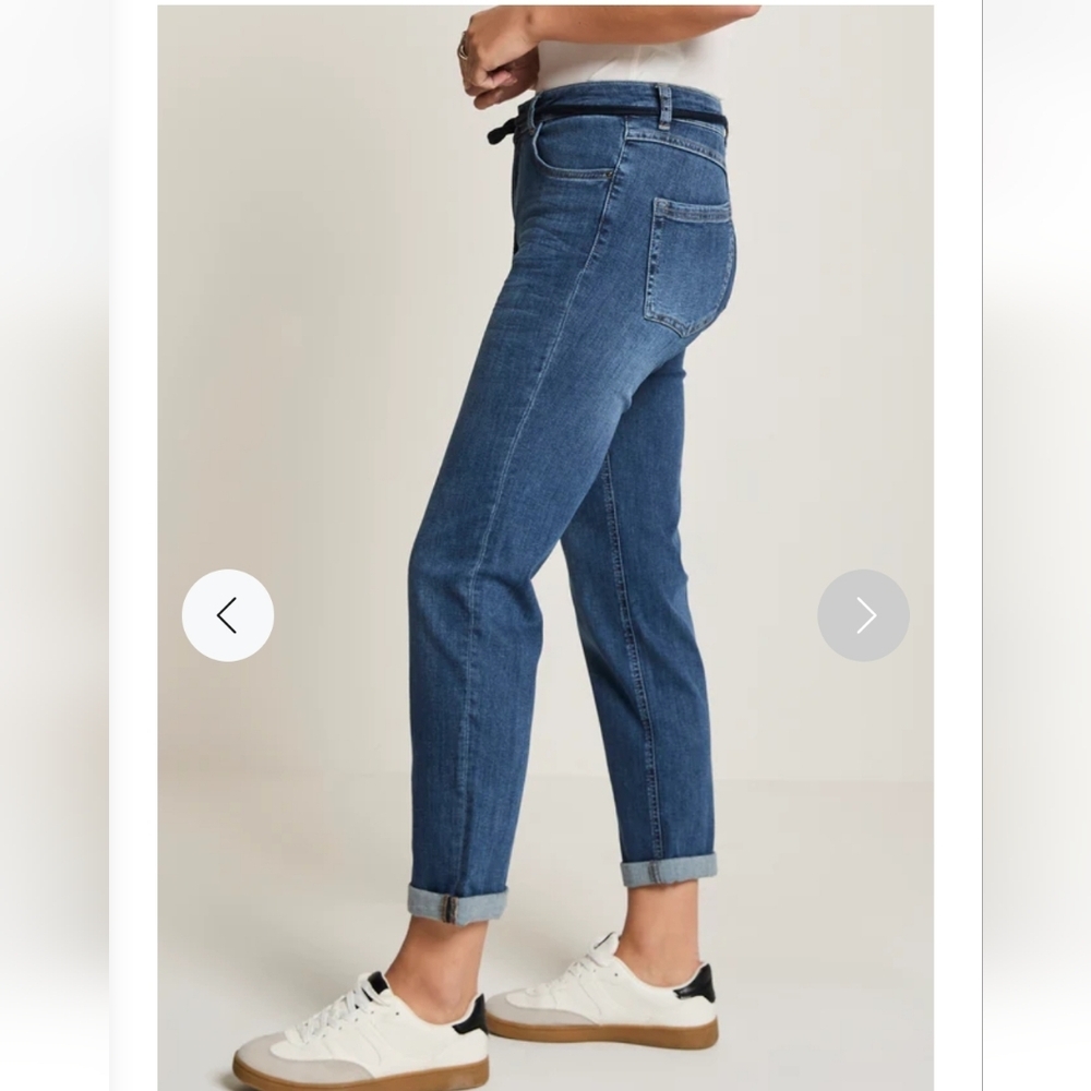 PARAMI JEANS LOOSE LEG HIGH WAIST AIR BLUE FROM TURKEY WOMENS SIZE  EU W:36 L:30 - Picture 2 of 14